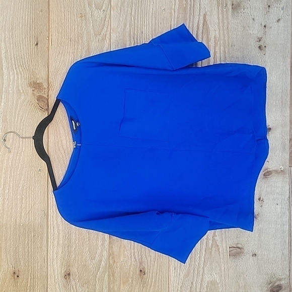 Express Blue Top with Pocket Size XSmall - Picture 1 of 6